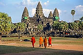 Angkor Wat temple, the west gopura of the third enclosure